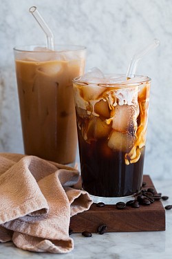 Ice coffee latte